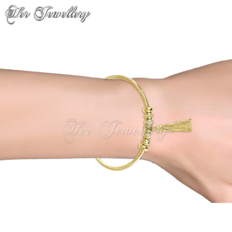 Swarovski Crystals Mia Love Bangle - Her Jewellery