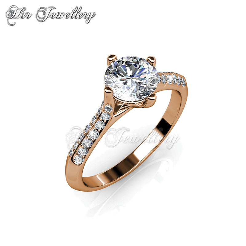 Swarovski Crystals Luxx Ring - Her Jewellery