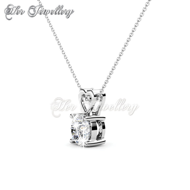 Swarovski Crystals Sweet Love Pendant - Her Jewellery