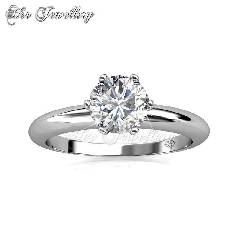 Swarovski Crystals Grace Ring†- Her Jewellery