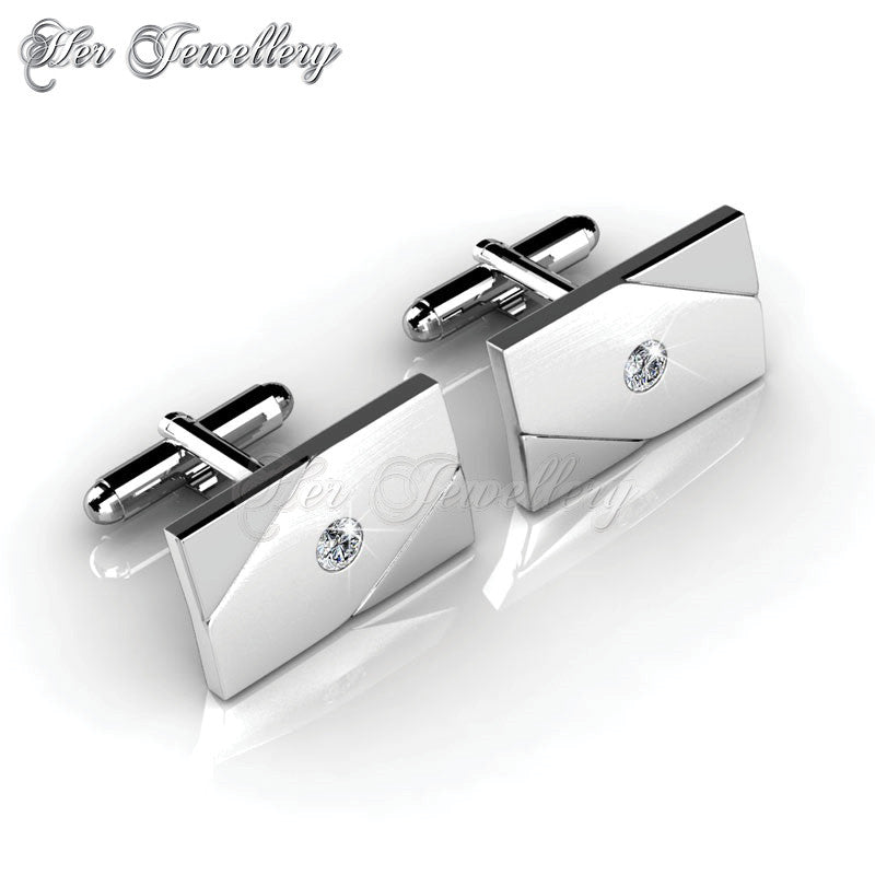Swarovski Crystals Cufflinks - Royal - Her Jewellery
