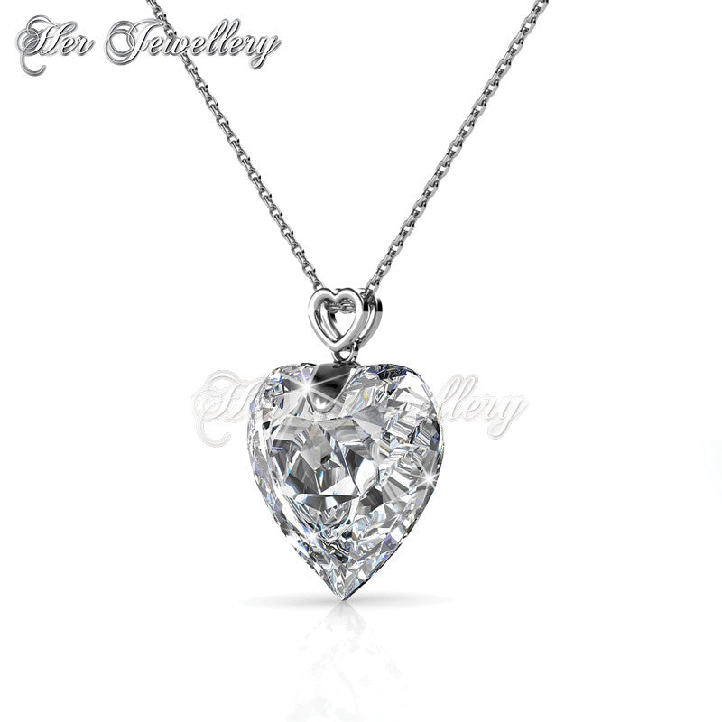 Swarovski Crystals Cheery Heart Pendant - Her Jewellery