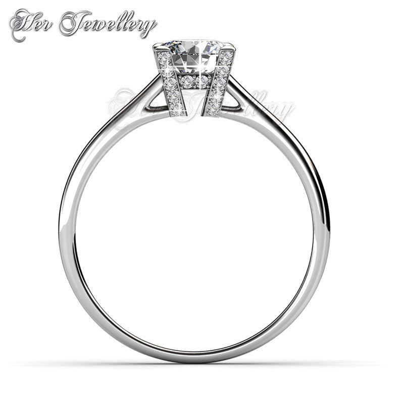 Swarovski Crystals Her's Ring - Her Jewellery