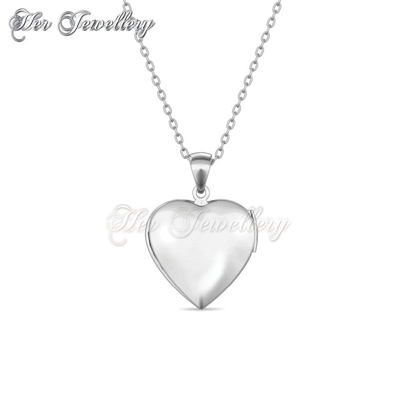 Swarovski Crystals Mesh Locket Pendant - Her Jewellery