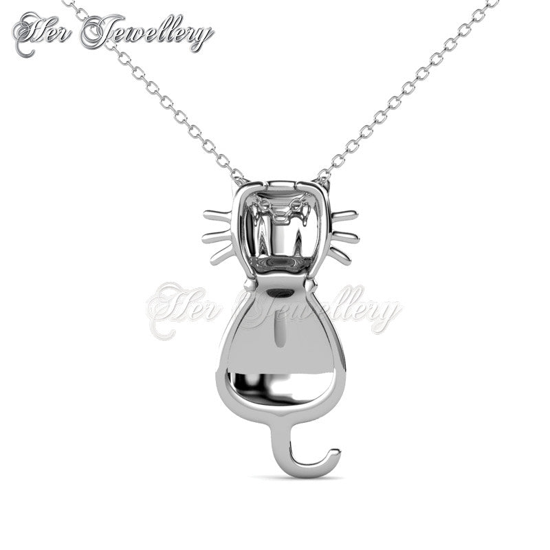 Swarovski Crystals Kitty Pendant†- Her Jewellery