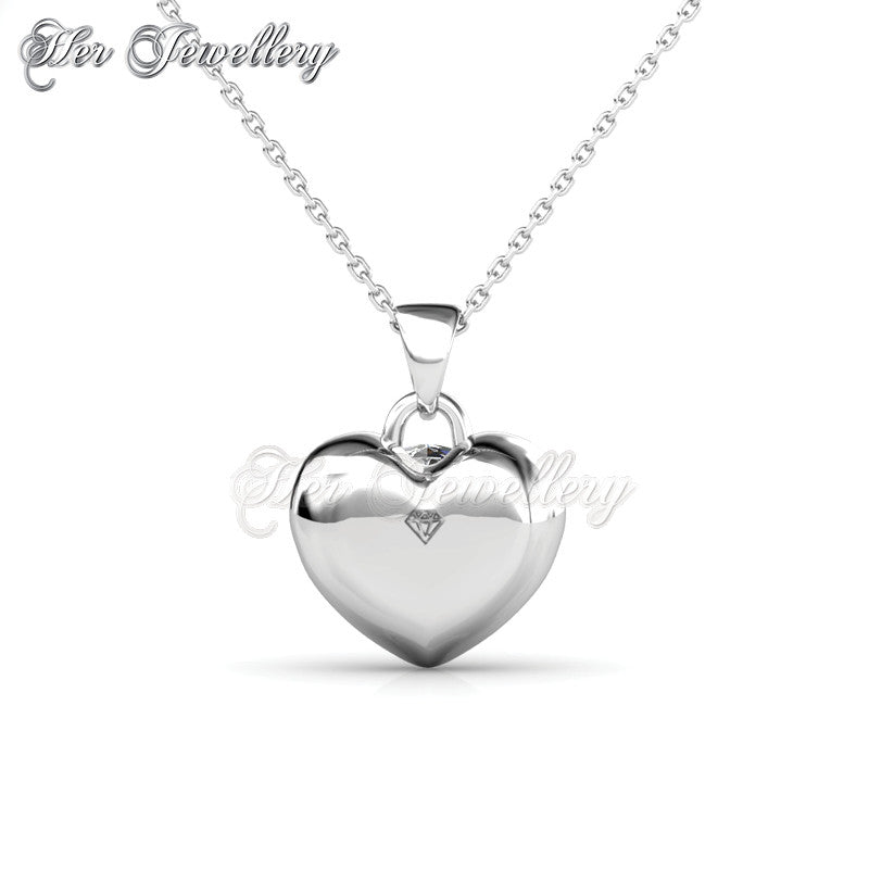 Swarovski Crystals Simply Love Pendant - Her Jewellery