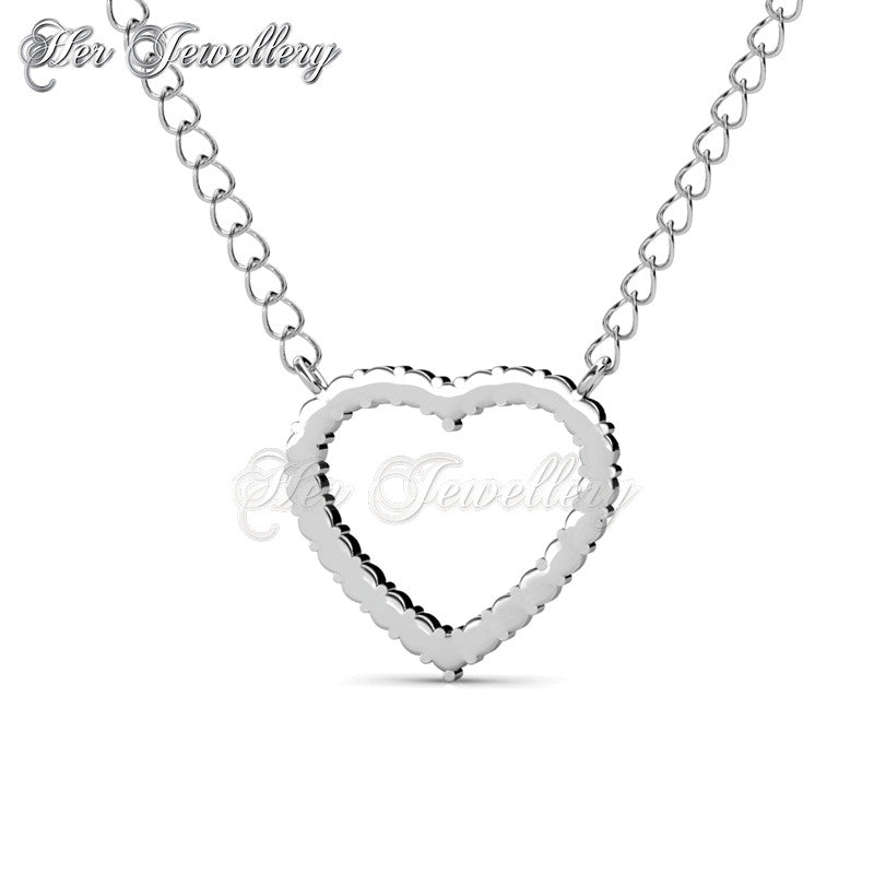 Swarovski Crystals Just Sweet Love Pendant - Her Jewellery