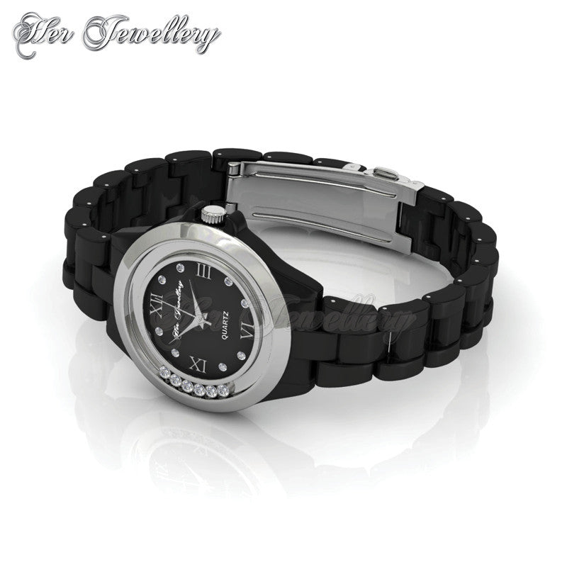 Swarovski Crystals Hip Watch - Her Jewellery