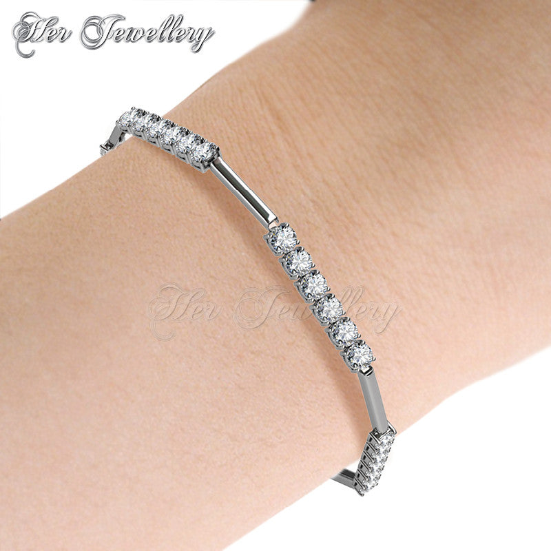Swarovski Crystals Classic Bracelet - Her Jewellery