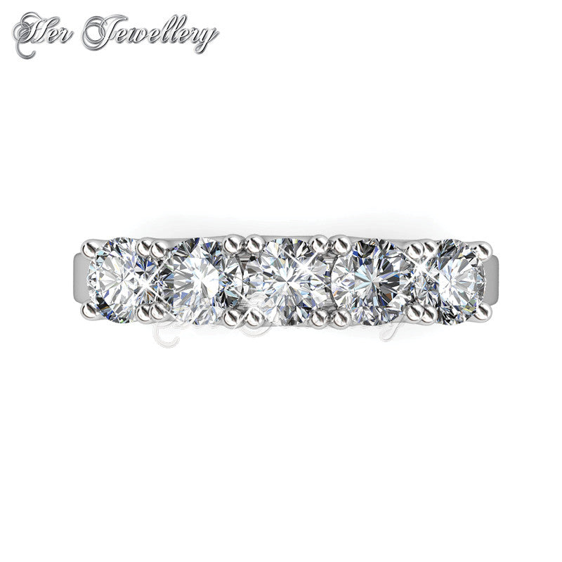 Swarovski Crystals Queen's Ring†- Her Jewellery