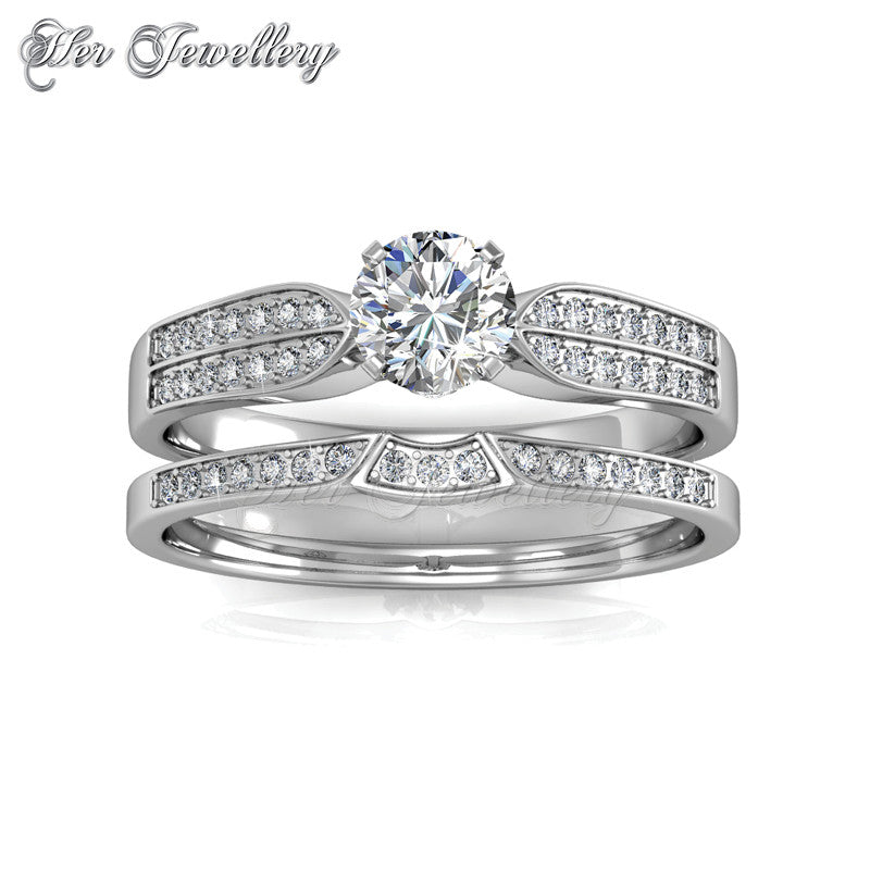 Swarovski Crystals Empress Ring - Her Jewellery