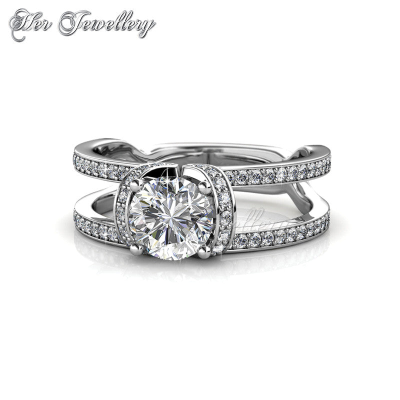 Swarovski Crystals Lois Ring - Her Jewellery