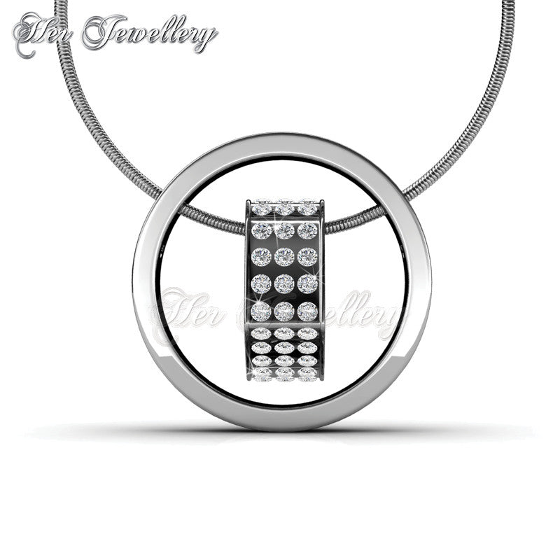 Swarovski Crystals 3 Styled Heart Pendant†- Her Jewellery