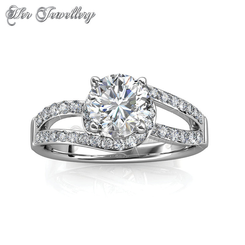 Swarovski Crystals Renee Ring†- Her Jewellery