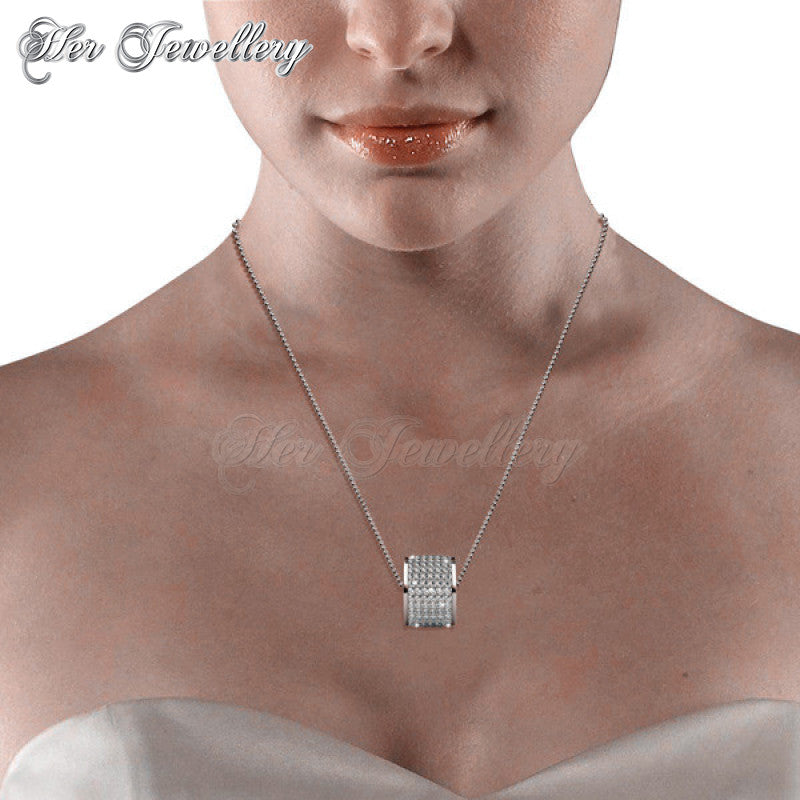 Swarovski Crystals Roller Pendant ( Small ) - Her Jewellery