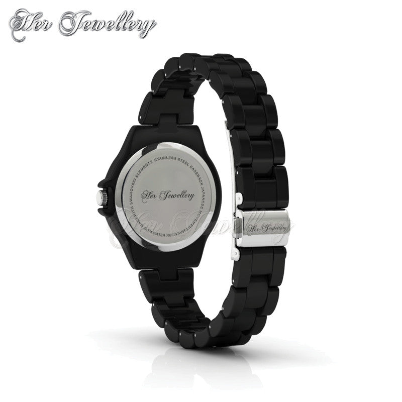 Swarovski Crystals Hip Watch - Her Jewellery