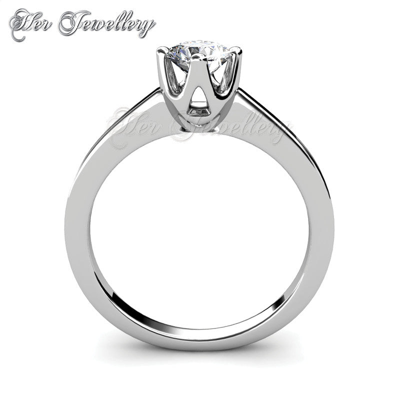 Swarovski Crystals Classical Rings - Her Jewellery