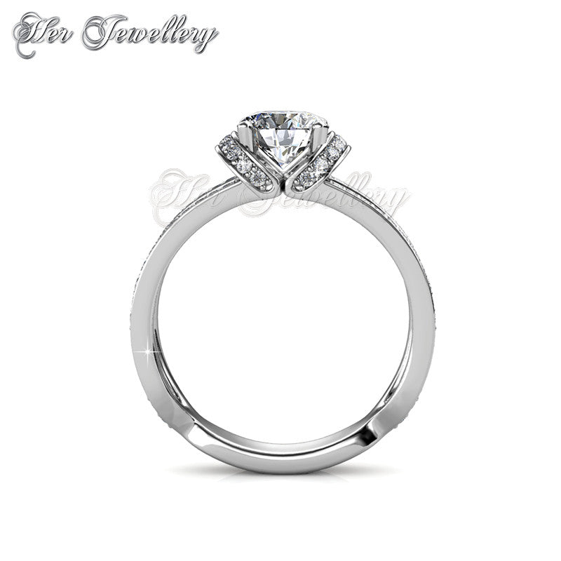 Swarovski Crystals Lois Ring - Her Jewellery