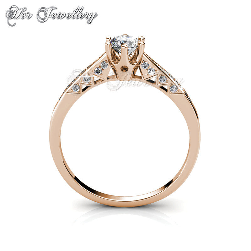 Swarovski Crystals Destiny Ring - Her Jewellery