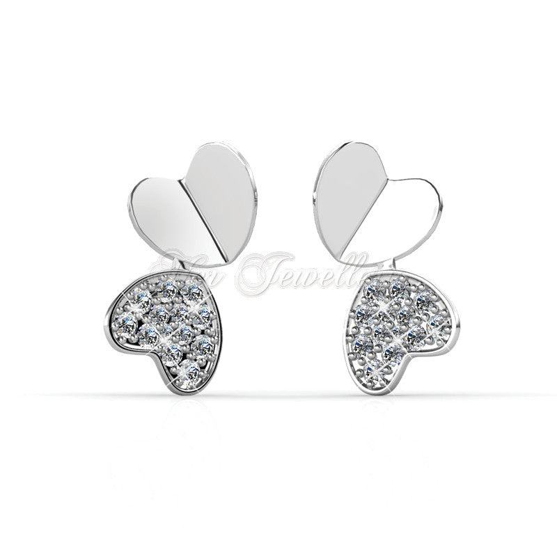 Swarovski Crystals Fate Earrings Set - Her Jewellery