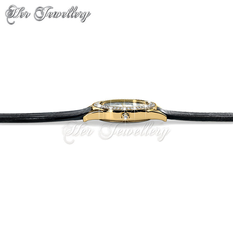 Swarovski Crystals Sonia Leather Watch - Her Jewellery