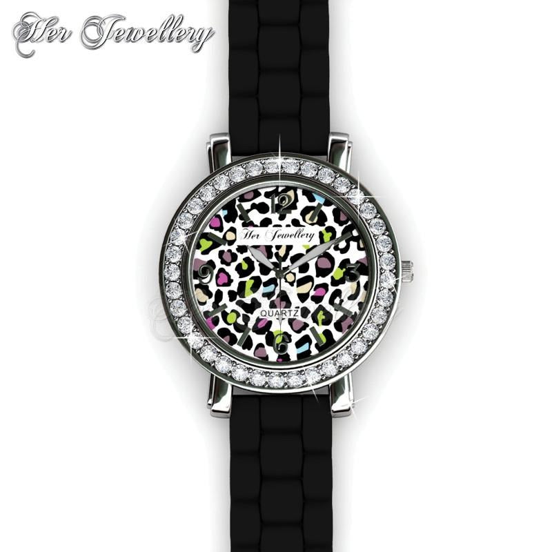 Swarovski Crystals Colorful Watch - Her Jewellery