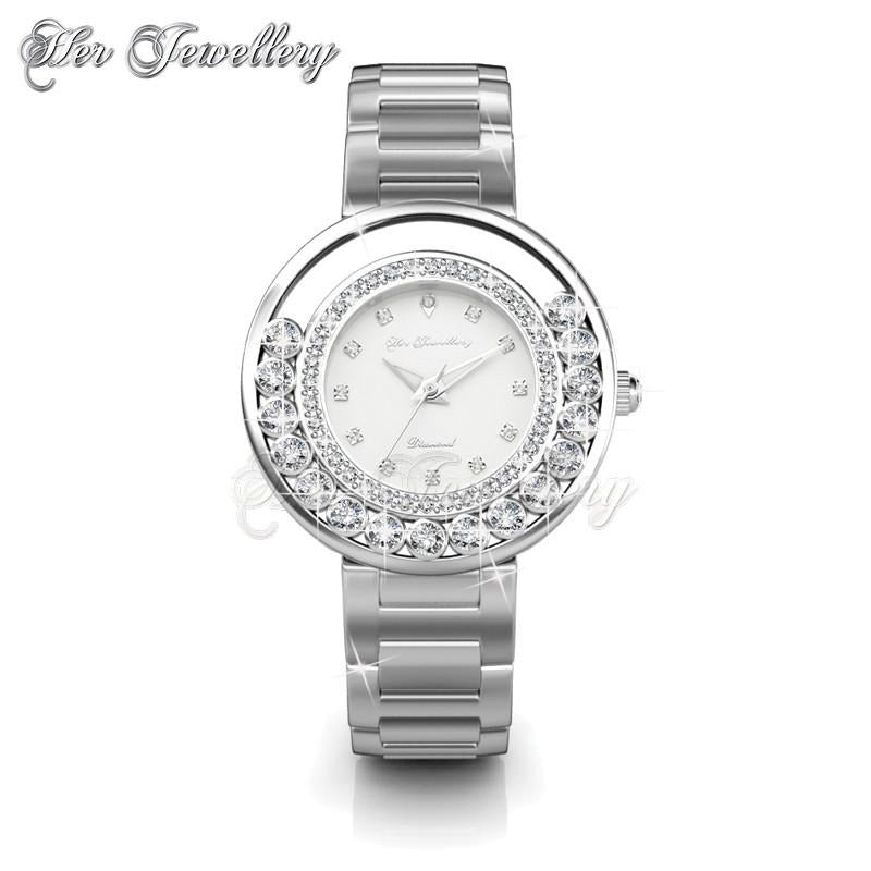 Swarovski Crystals Glamour Watch - Her Jewellery