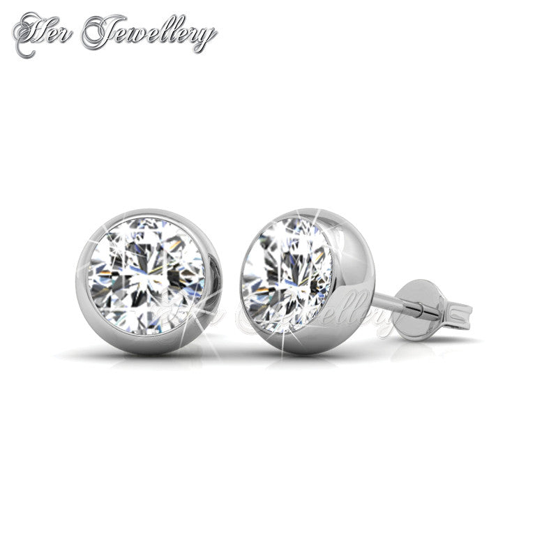 Swarovski Crystals 7 Days Moon Earrings†Set - Her Jewellery