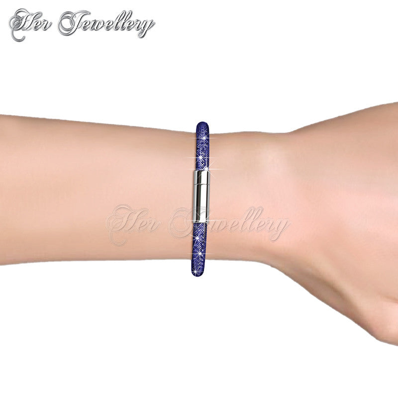 Swarovski Crystals Meshy Bracelet - Her Jewellery