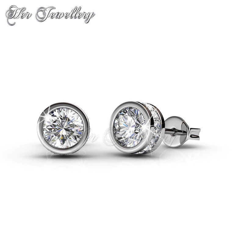 Swarovski Crystals 6 Days Earrings - Her Jewellery