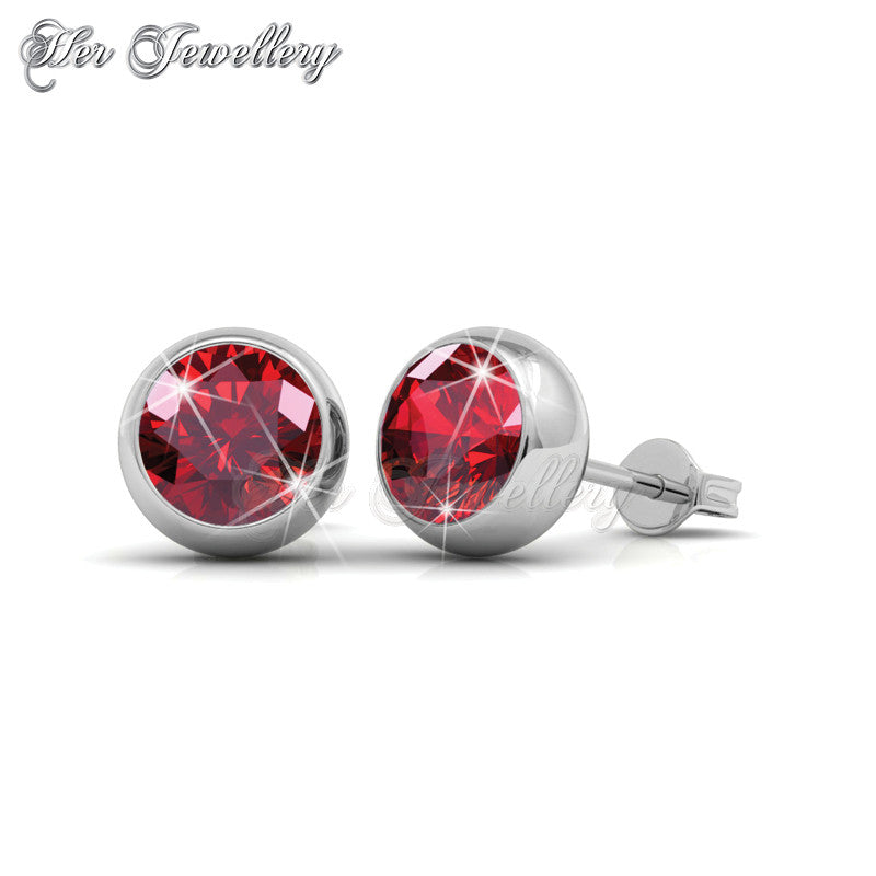 Swarovski Crystals 7 Days Moon Earrings†Set - Her Jewellery