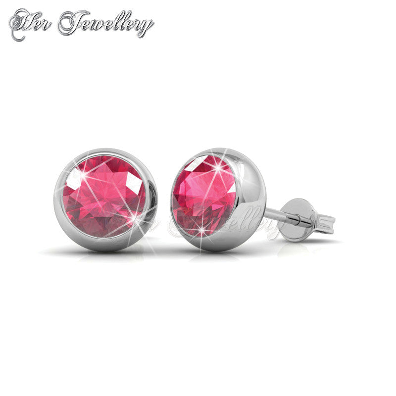 Swarovski Crystals 7 Days Moon Earrings†Set - Her Jewellery