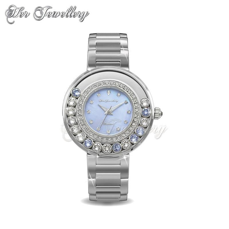 Swarovski Crystals Glamour Watch - Her Jewellery