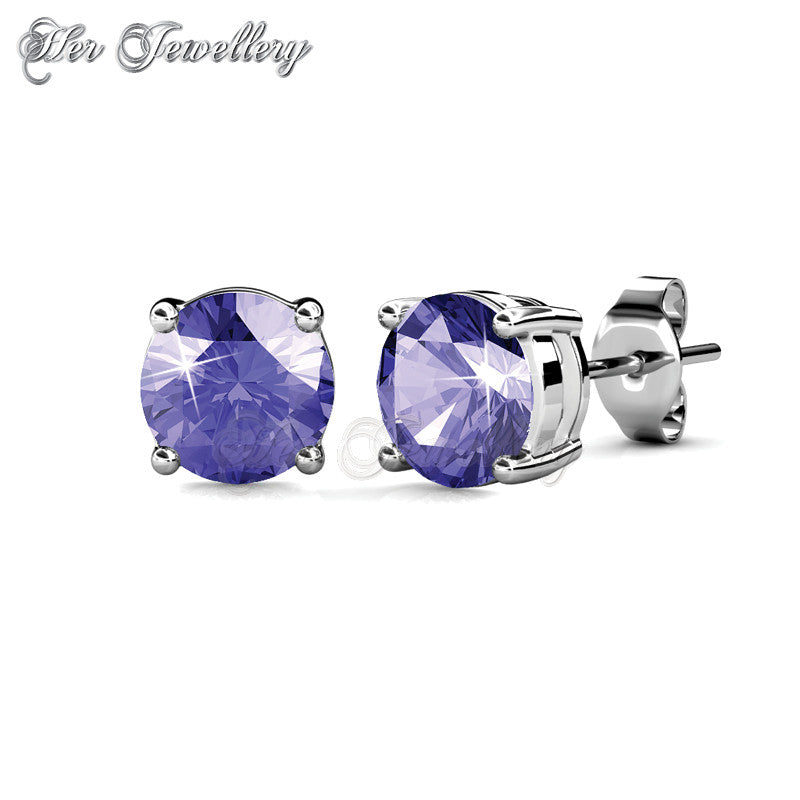 Swarovski Crystals 7 Days Earrings Set - Her Jewellery