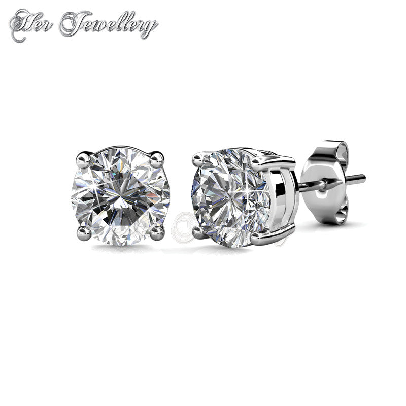 Swarovski Crystals 7 Days Earrings Set - Her Jewellery