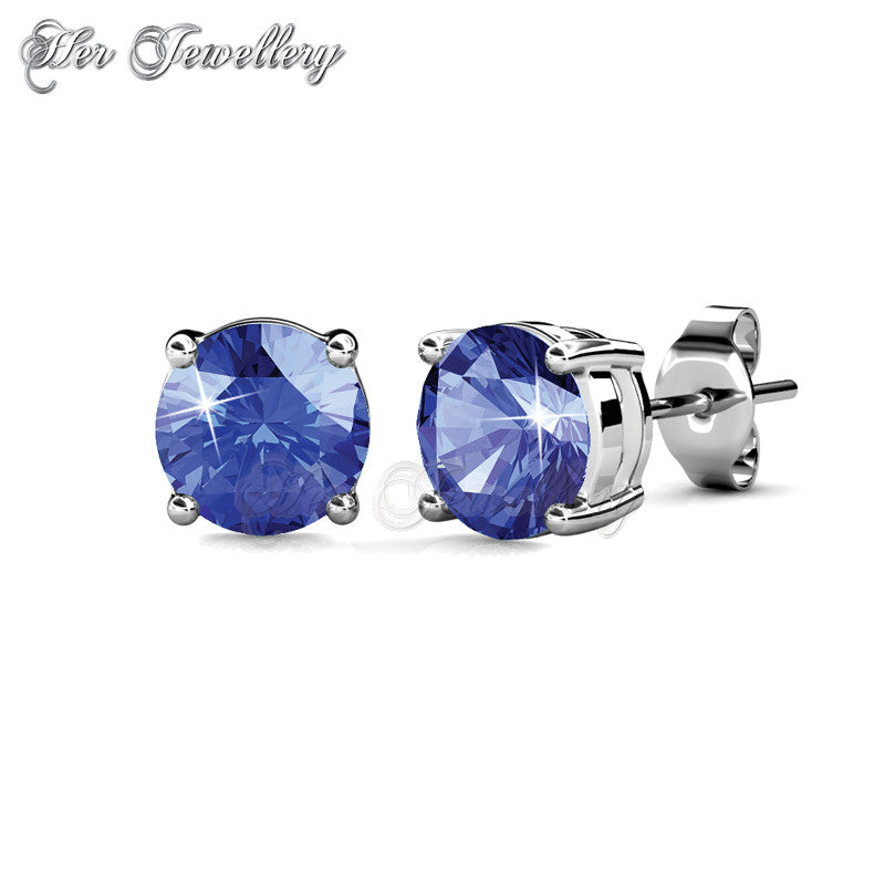 Swarovski Crystals 7 Days Earrings Set - Her Jewellery