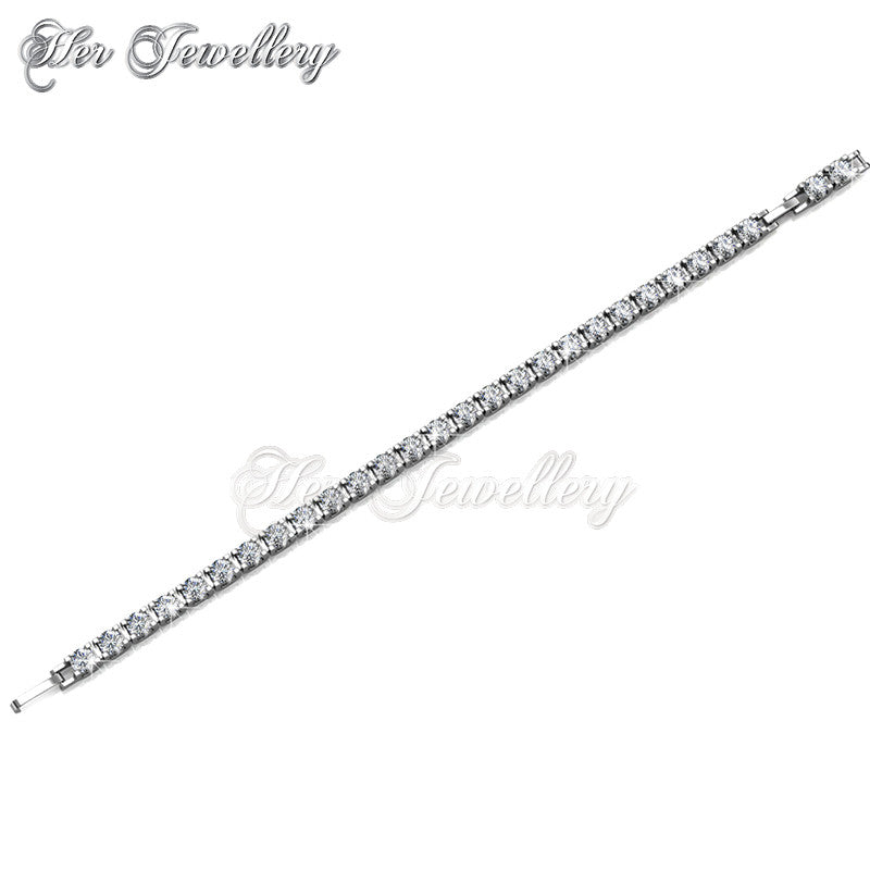 Swarovski Crystals Caring Bracelet - Her Jewellery