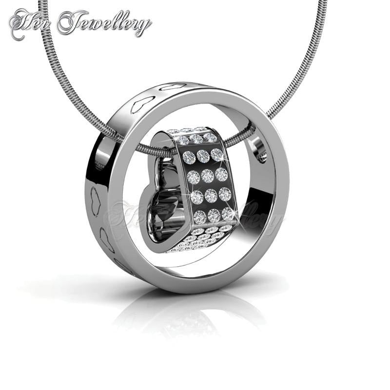 Swarovski Crystals 3 Styled Heart Pendant†- Her Jewellery
