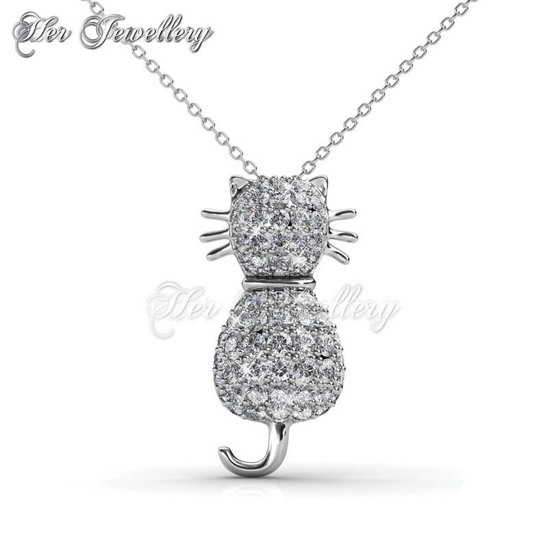 Swarovski Crystals Kitty Pendant†- Her Jewellery