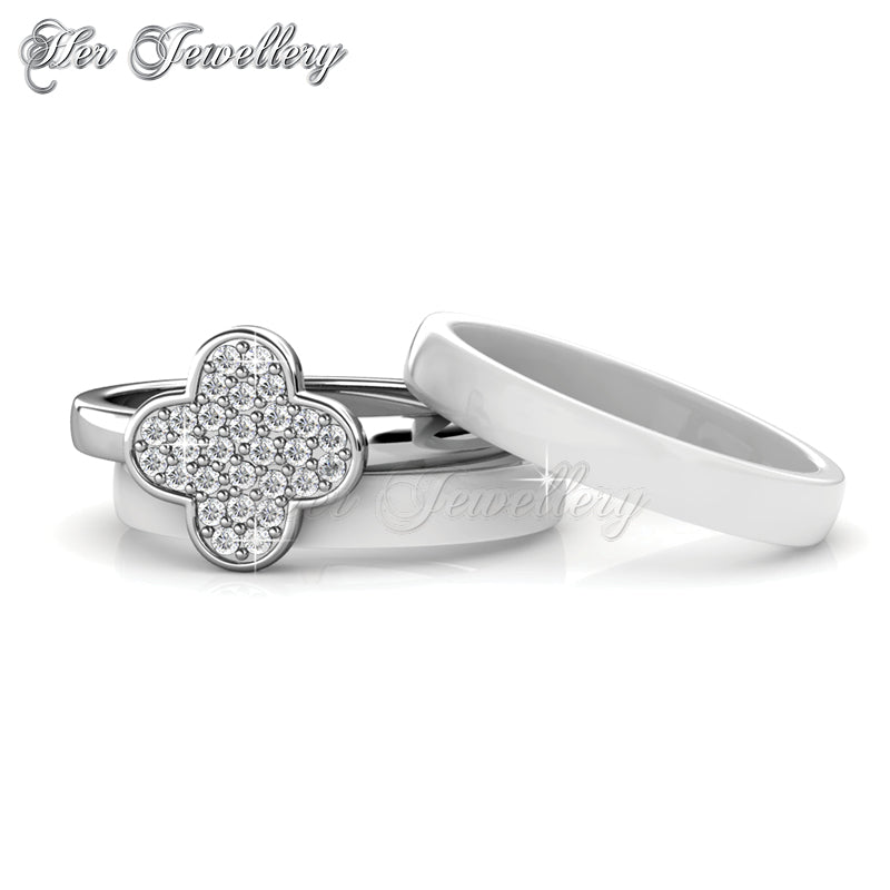 Clover Ceramic Ring