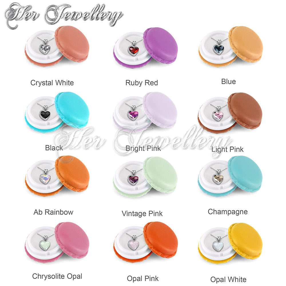 Fond Love Pendant†(12 Crystal Colours)