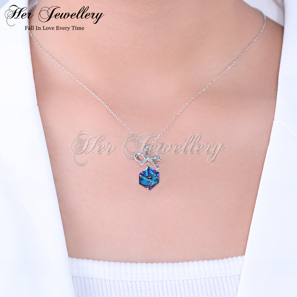 Square Cerulean Pendant