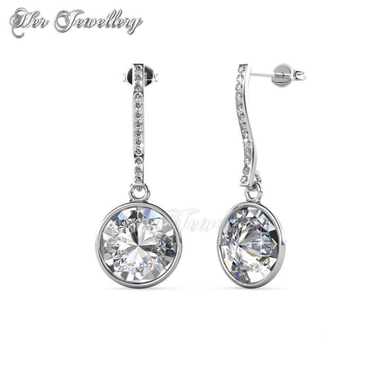 Swarovski Crystals Messiah Earrings - Her Jewellery