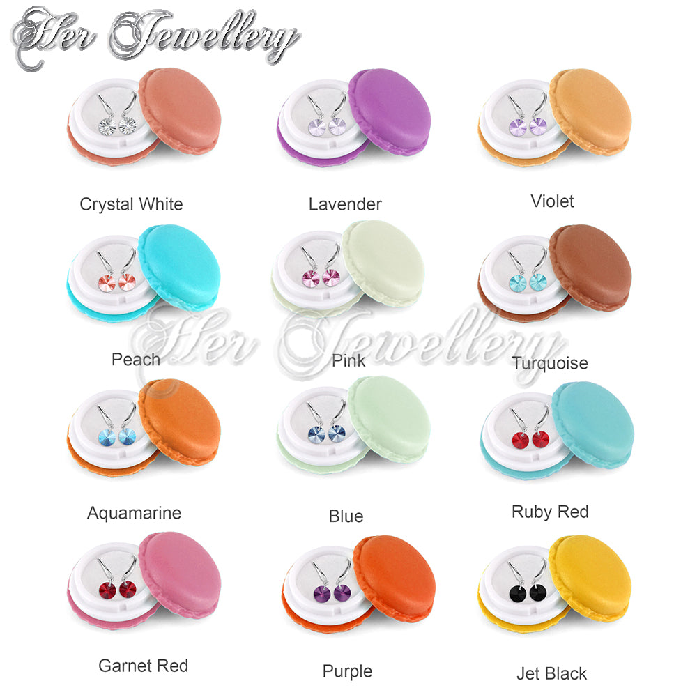 Circlet Hook Earrings (12 Colours)