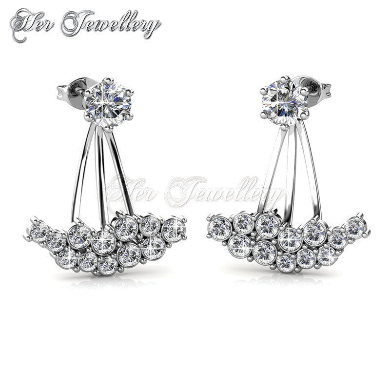 Swarovski Crystals Claire Earrings - Her Jewellery