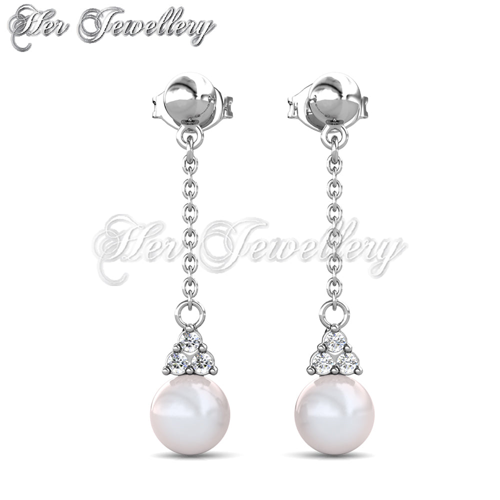 Dangling Elegant Pearl Earrings