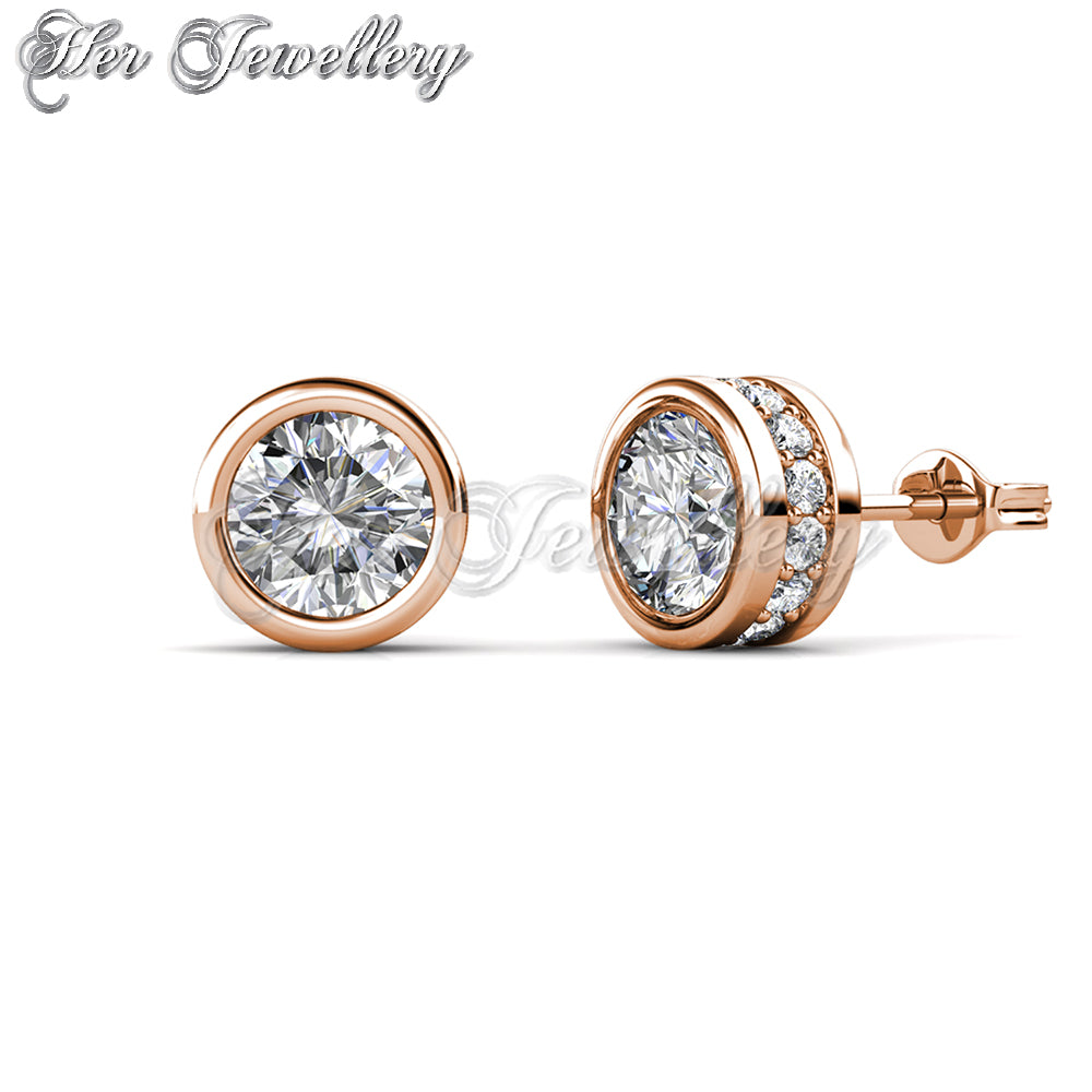 Glam Solitaire Earrings