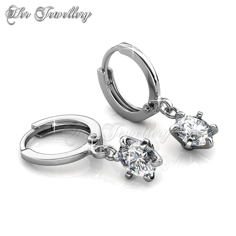 Swarovski Crystals Fiona Clip Earrings - Her Jewellery