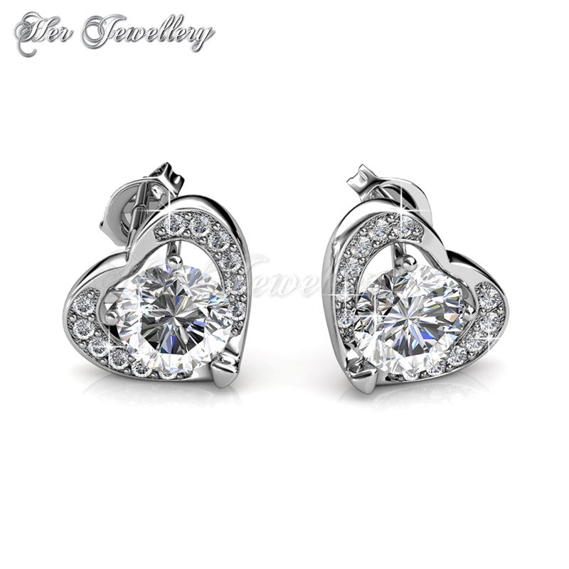 Swarovski Crystals Forever Earrings - Her Jewellery