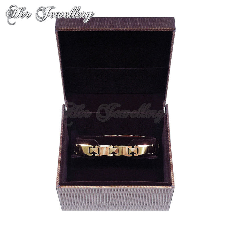 Swarovski Crystals Germanium Bracelet (Rose Gold) - Her Jewellery